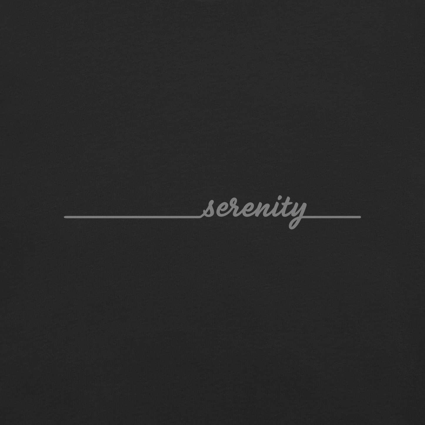 Serenity...
